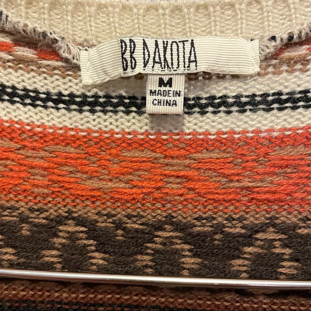 Bb Dakota Aztec Boho Pattern Long Open Front Card… - image 3